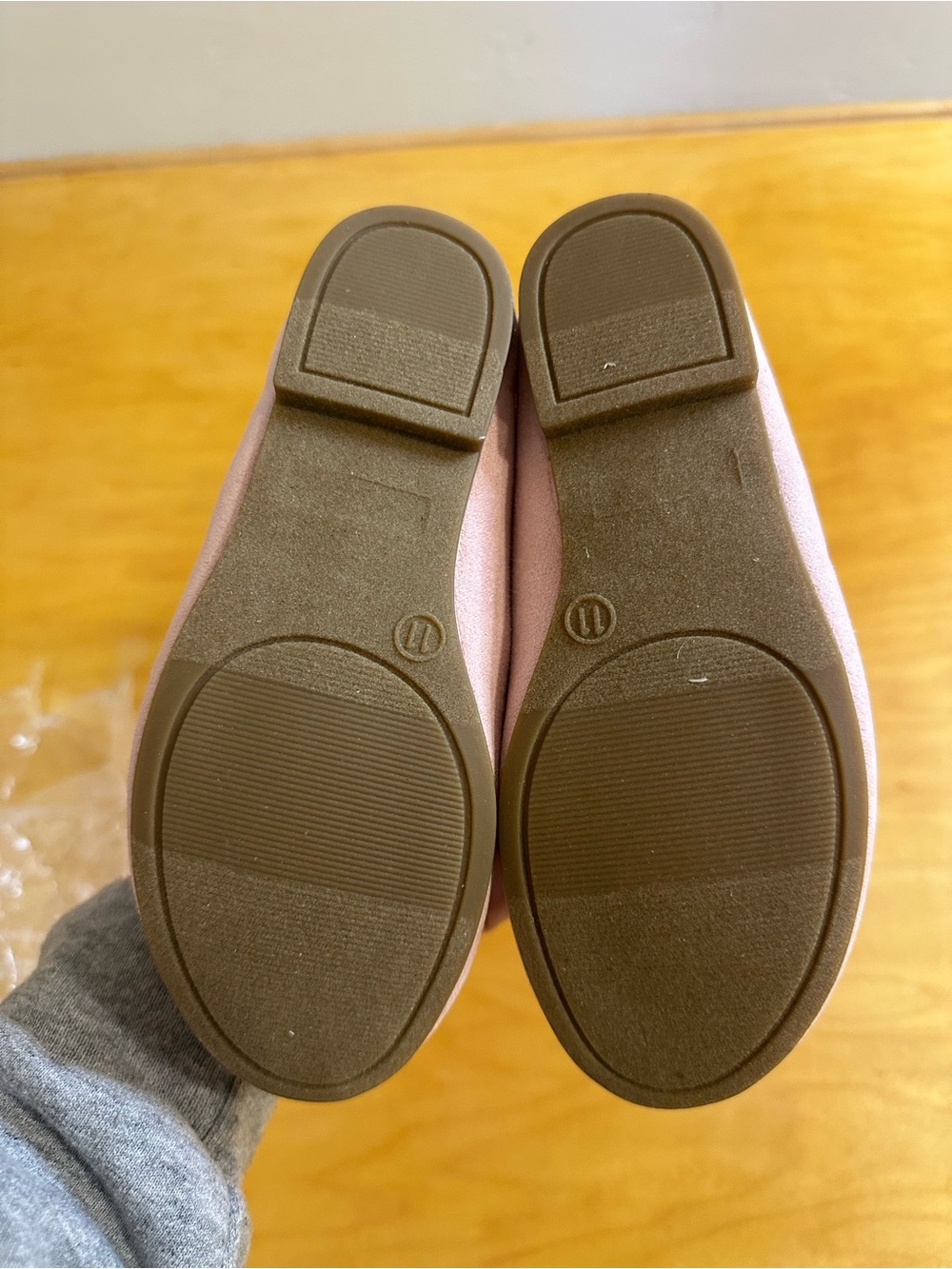 Baby Gap Little Girl Pink Ballet Flats Size 11 NWT - Picture 3 of 3